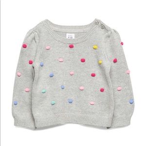 Baby Gap polka dot sweater